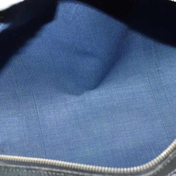 GUCCI GG Supreme Boston Bag Pvc Navy Gold - Picture 16 of 16